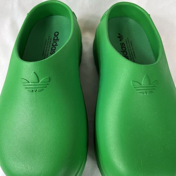 Women's Adidas Adifom Stan Smith Mule Shoes Clogs Green Sz 7 - Picture 3 of 10